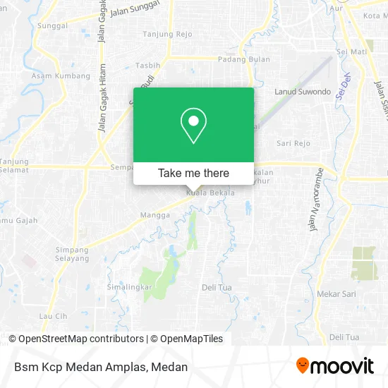 Bsm Kcp Medan Amplas map