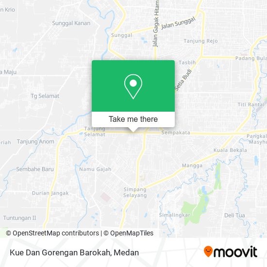 Kue Dan Gorengan Barokah map