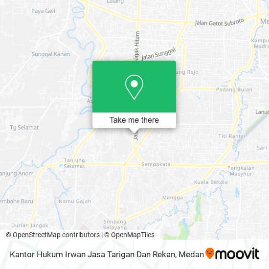 Kantor Hukum Irwan Jasa Tarigan Dan Rekan map