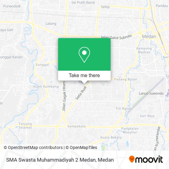 SMA Swasta Muhammadiyah 2 Medan map