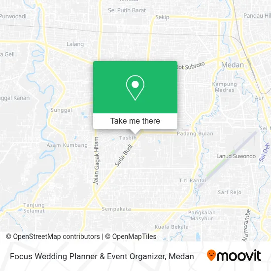 Focus Wedding Planner & Event Organizer map