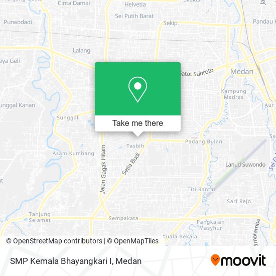 SMP Kemala Bhayangkari I map