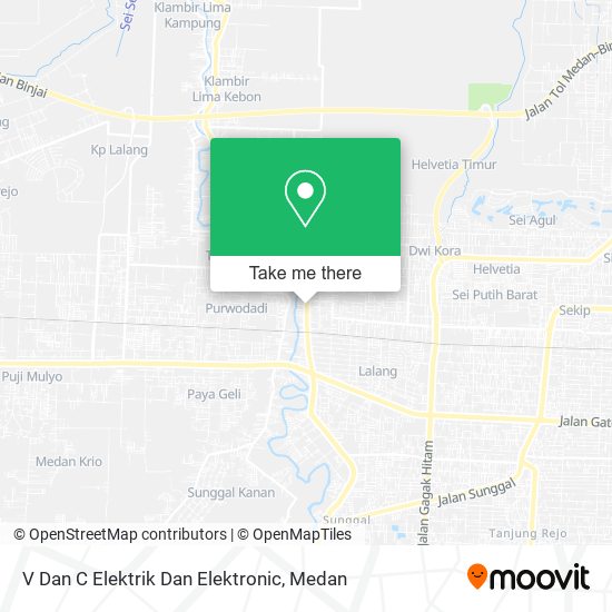 V Dan C Elektrik Dan Elektronic map