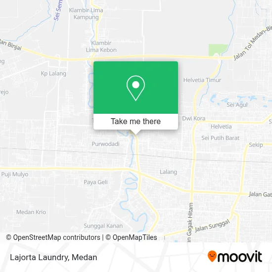 Lajorta Laundry map
