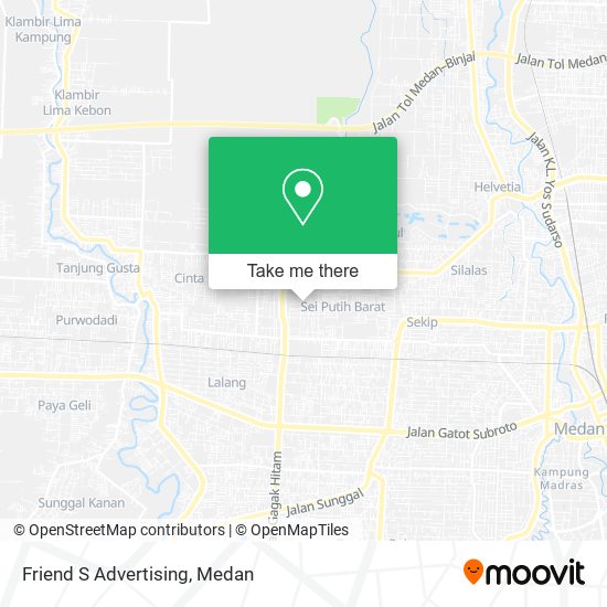 Friend S Advertising map