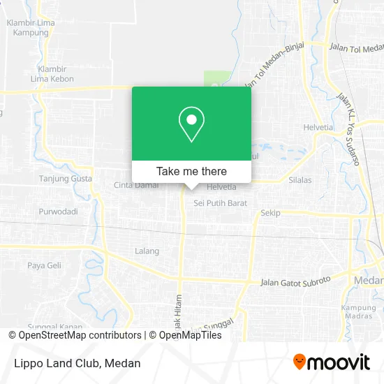 Lippo Land Club map