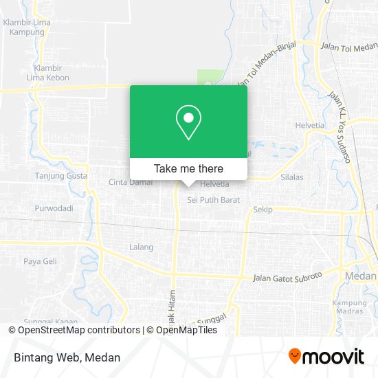 Bintang Web map