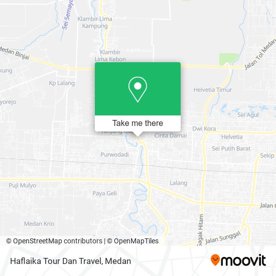 Haflaika Tour Dan Travel map