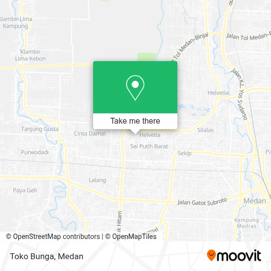 Toko Bunga map