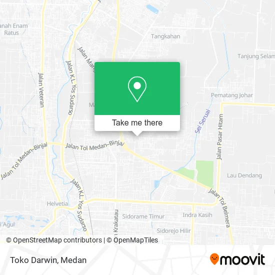 Toko Darwin map