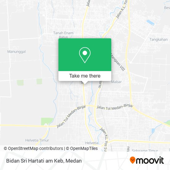 Bidan Sri Hartati am Keb map