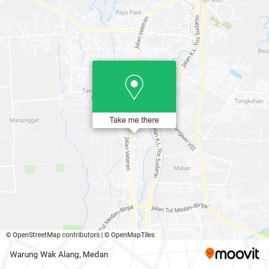 Warung Wak Alang map