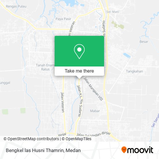 Bengkel las Husni Thamrin map