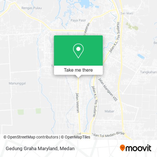 Gedung Graha Maryland map