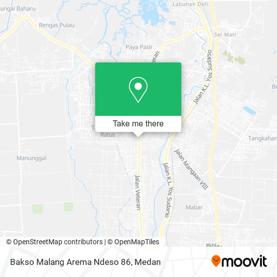 Bakso Malang Arema Ndeso 86 map