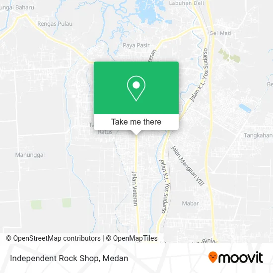 Independent Rock Shop map