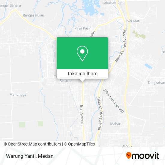 Warung Yanti map