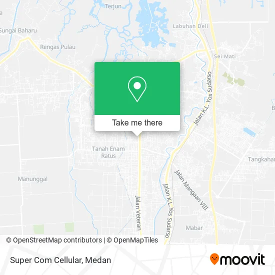 Super Com Cellular map
