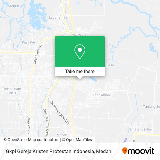 Gkpi Gereja Kristen Protestan Indonesia map