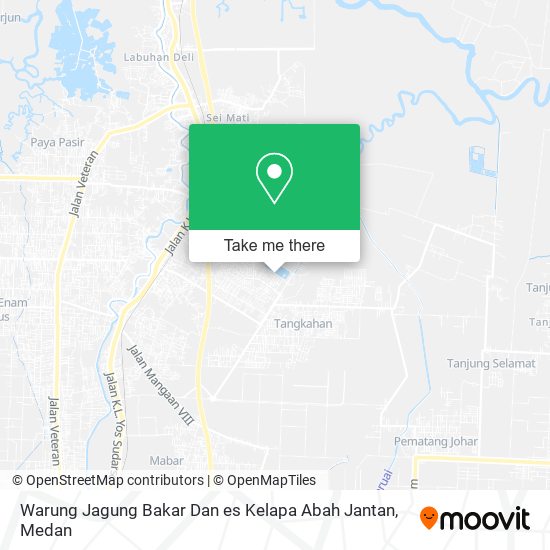 Warung Jagung Bakar Dan es Kelapa Abah Jantan map