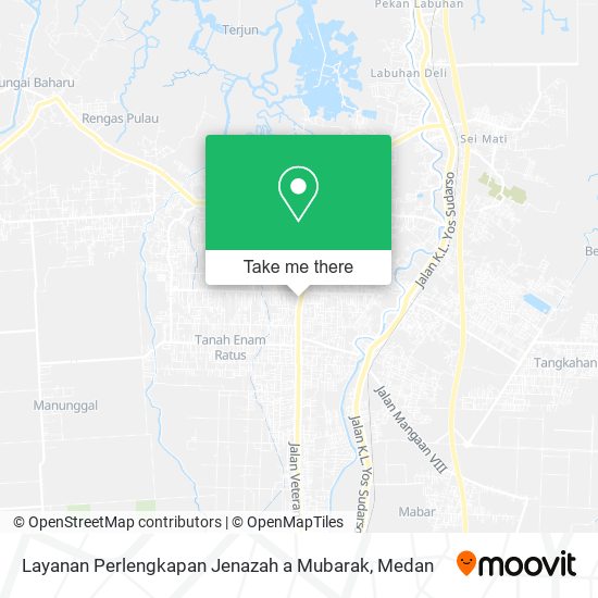 Layanan Perlengkapan Jenazah a Mubarak map