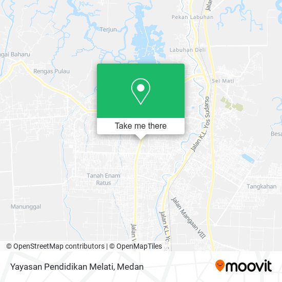 Yayasan Pendidikan Melati map