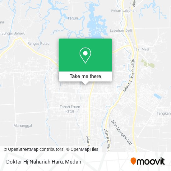 Dokter Hj Nahariah Hara map