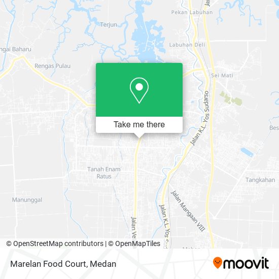 Marelan Food Court map