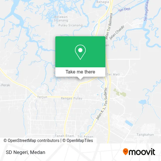SD Negeri map