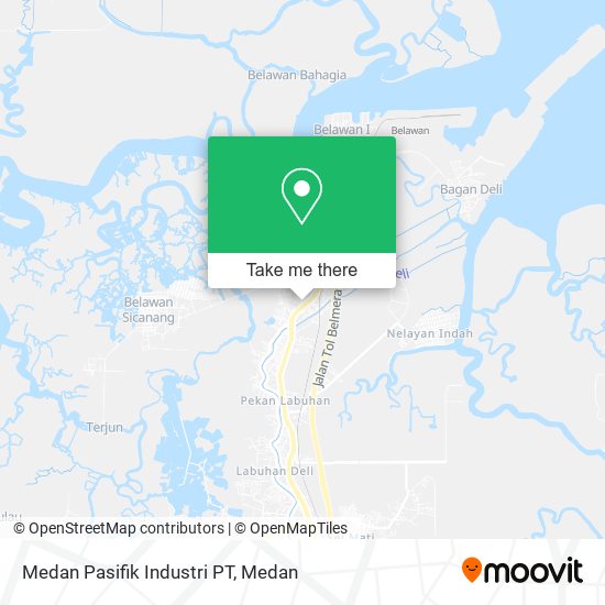 Medan Pasifik Industri PT map