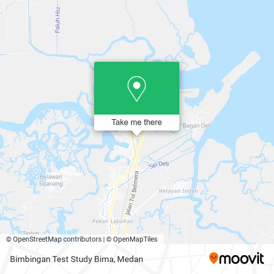 Bimbingan Test Study Bima map
