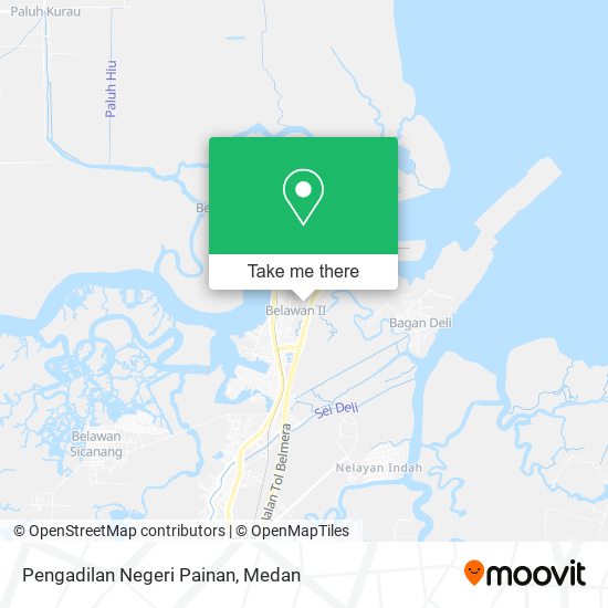 Pengadilan Negeri Painan map