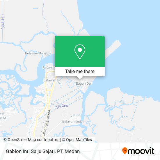 Gabion Inti Salju Sejati. PT map