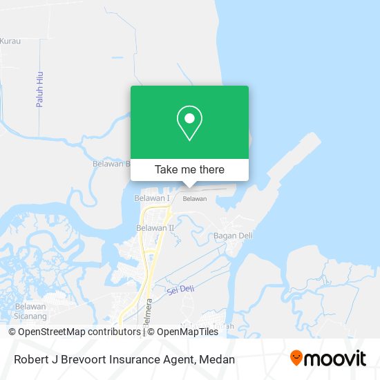 Robert J Brevoort Insurance Agent map