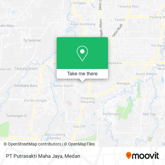 PT Putrasakti Maha Jaya map
