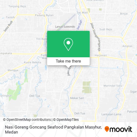 Nasi Goreng Goncang Seafood Pangkalan Masyhur map