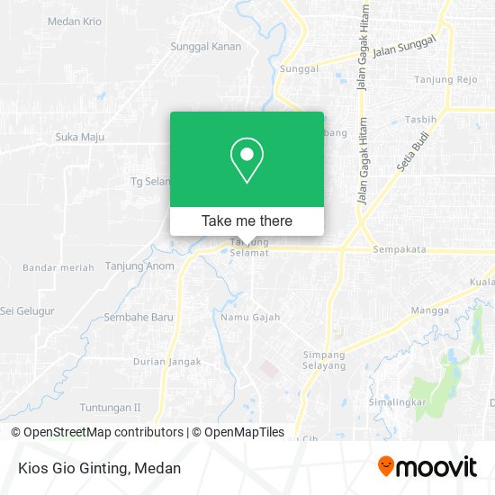 Kios Gio Ginting map