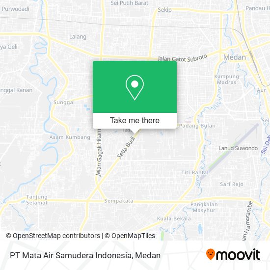 PT Mata Air Samudera Indonesia map