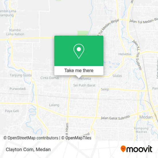 Clayton Com map