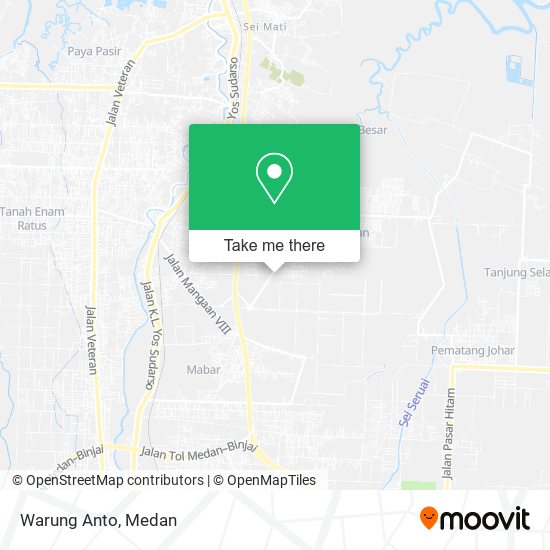 Warung Anto map