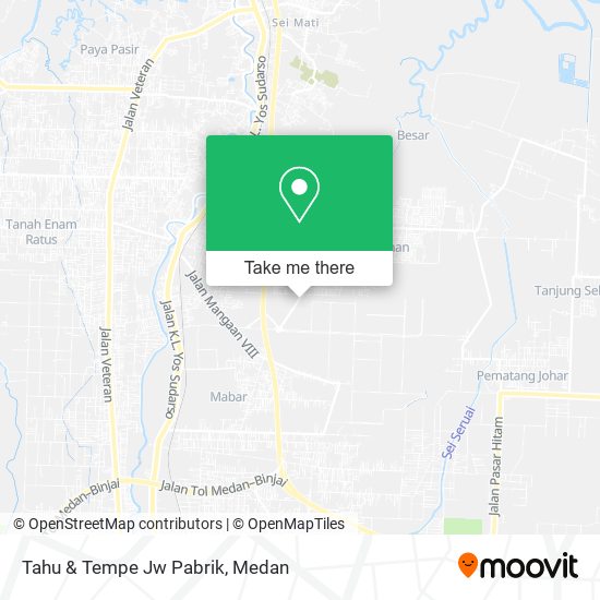Tahu & Tempe Jw Pabrik map