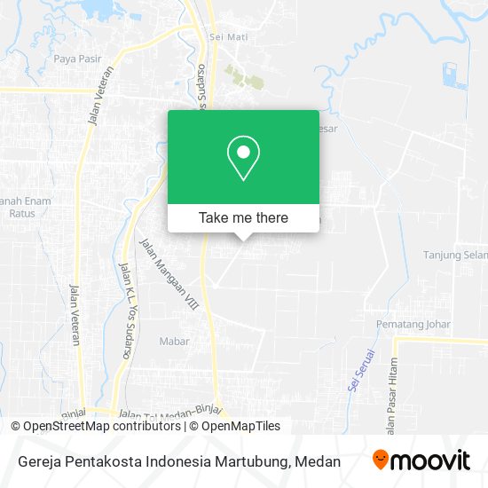 Gereja Pentakosta Indonesia Martubung map