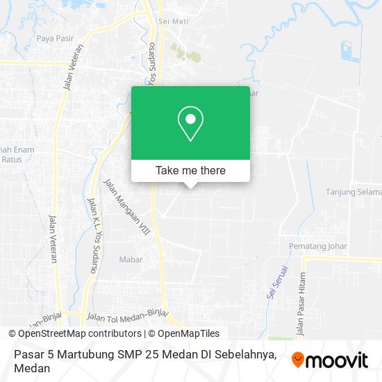 Pasar 5 Martubung SMP 25 Medan DI Sebelahnya map
