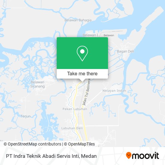PT Indra Teknik Abadi Servis Inti map