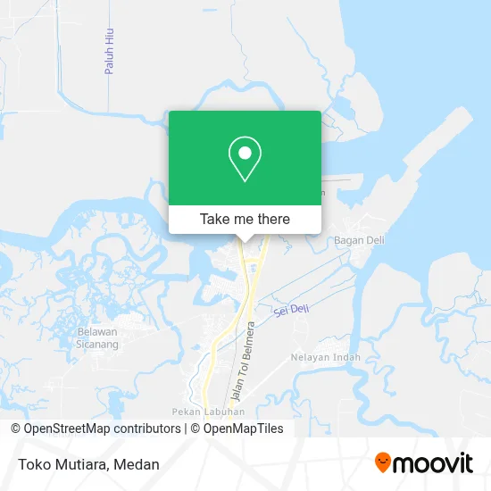Toko Mutiara map