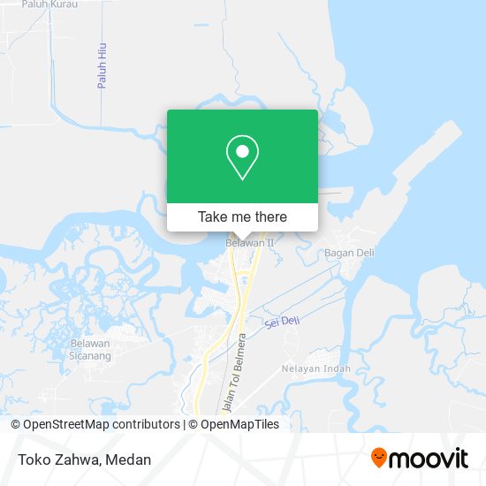 Toko Zahwa map