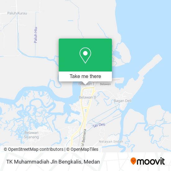 TK Muhammadiah Jln Bengkalis map