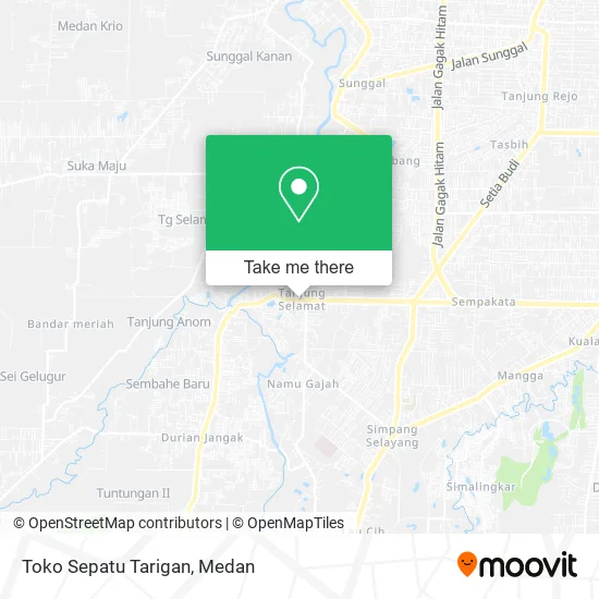 Toko Sepatu Tarigan map
