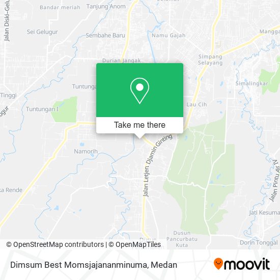 Dimsum Best Momsjajananminuma map