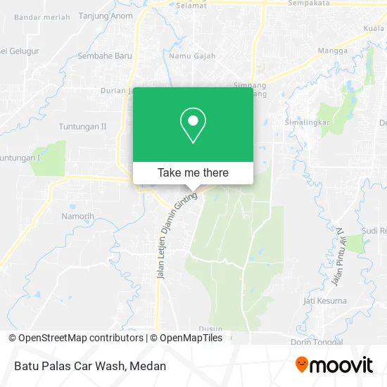Batu Palas Car Wash map